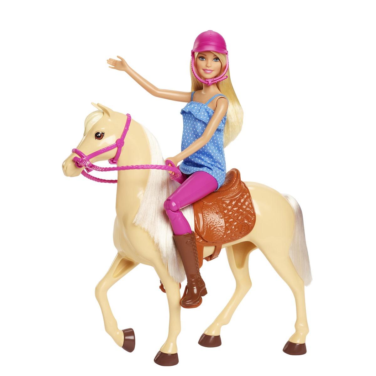 Barbie et son cheval La Grande Recre