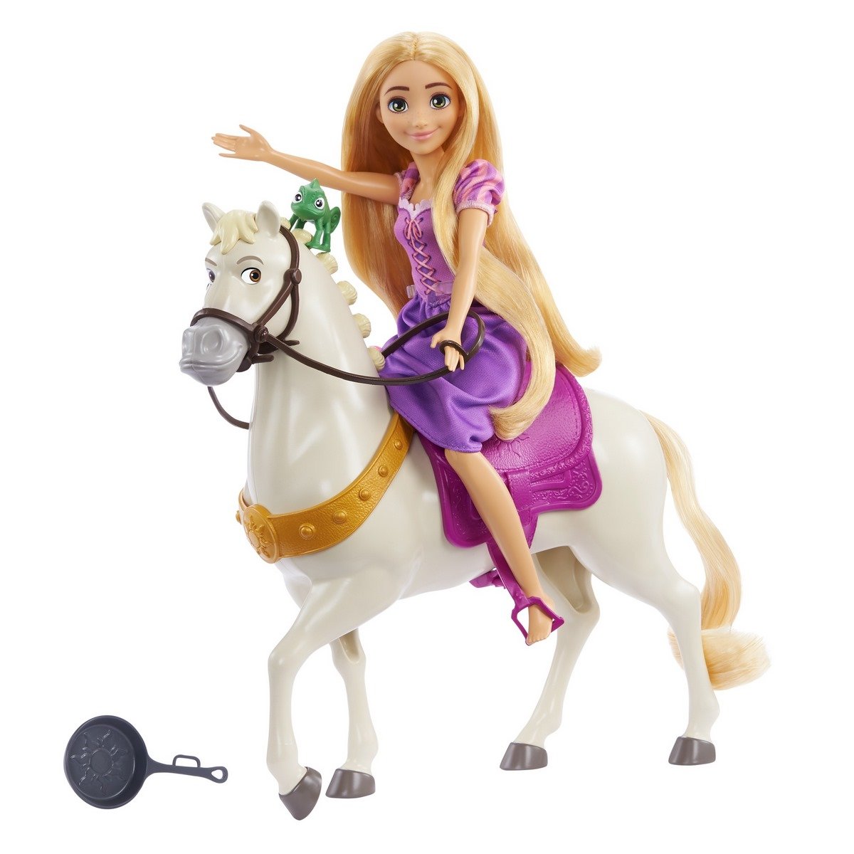 Princesse Disney - Coffret Raiponce Et Maximus - Poupées Mannequins - 3 Ans  Et + - Zoma