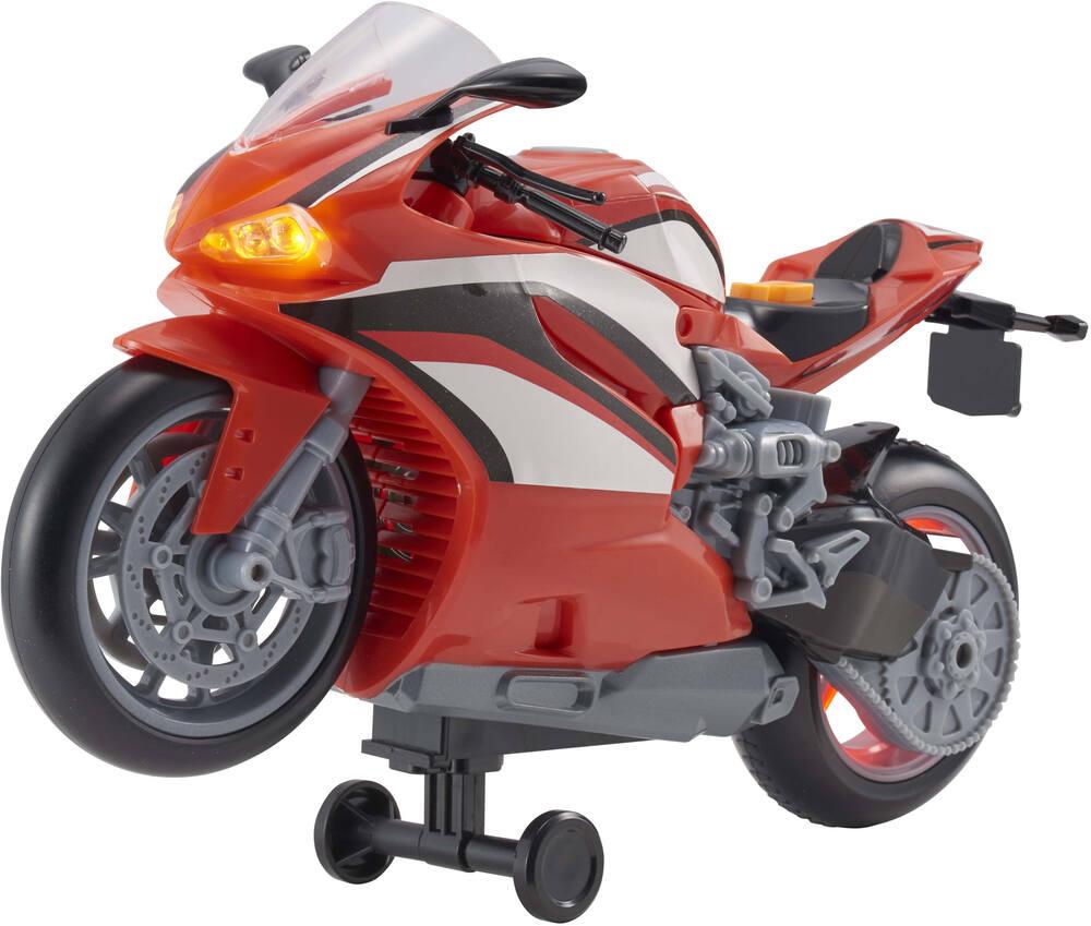 MERIGLARE Modèle de Moto à l'Échelle 1/10 Jouet de Moto, Collection, Ornement Robuste en Alliage Réaliste avec Son et Lumière pour Cadeaux pour Garçons Enfants Gris MERIGLARE Modèle de Moto à l'Échelle 1/10 Jouet de Moto, Collection, Ornement Robuste en Alliage Réaliste avec Son et Lumière pour Cadeaux pour Garçons Enfants Gris
