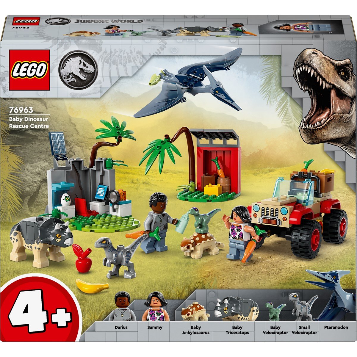 Le centre de sauvetage des bébés dinosaures Lego Jurassic World 76963 - La  Grande Récré