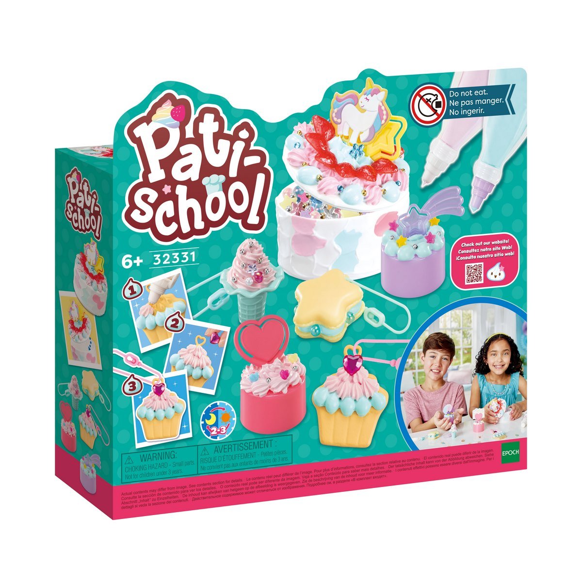 Pati-School-Le kit de décoration Violet, 32332 : : Jeux