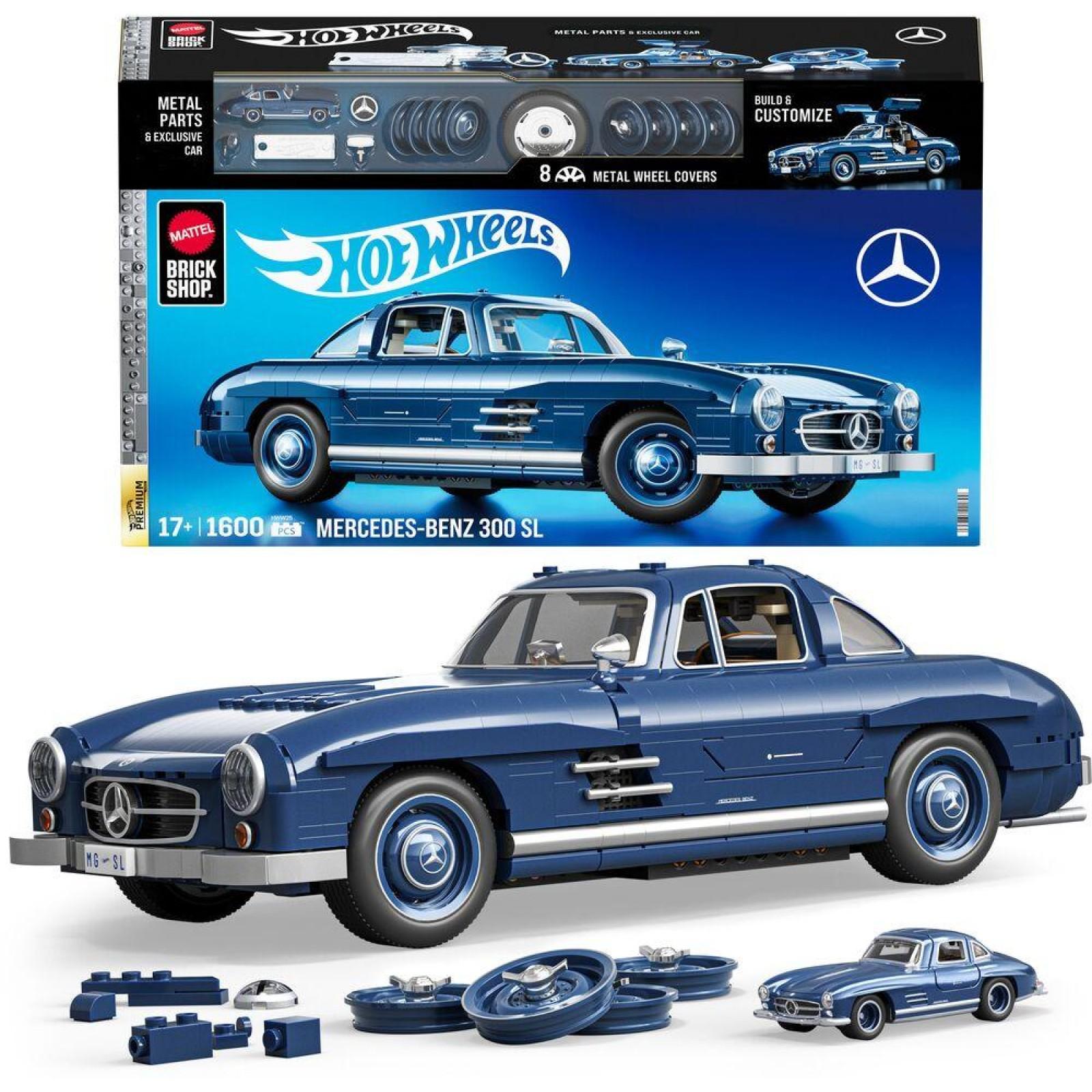 ホットウィール MERCEDES-BENZ 300SL Hot Wheels Mercedes-Benz 300 SL Retro Racers 3/10 (27/250) Short