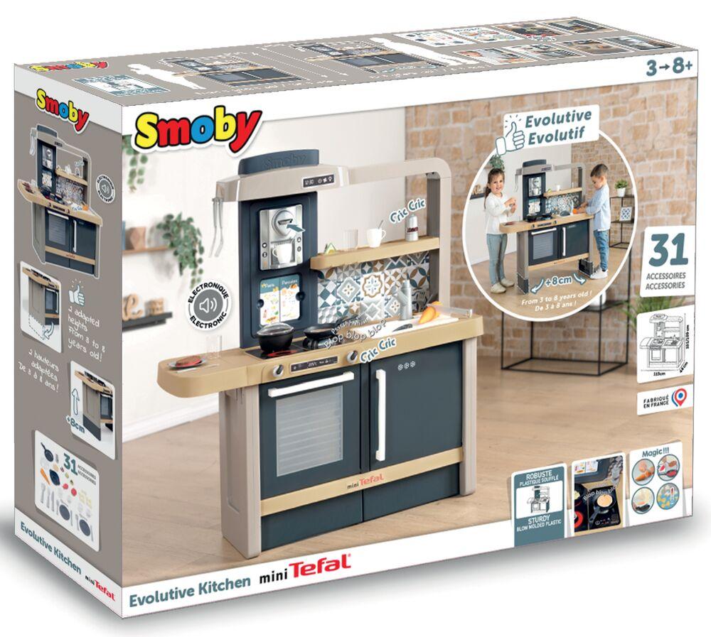 Cuisine pliable électronique Tefal Opencook Smoby rouge