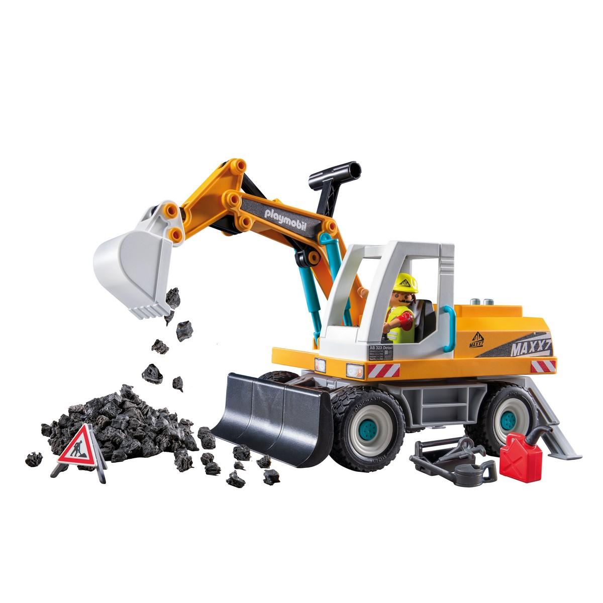 PLAYMOBIL 4038 / Pelleteuse Géante Maxx7 / Engins Travaux Publics