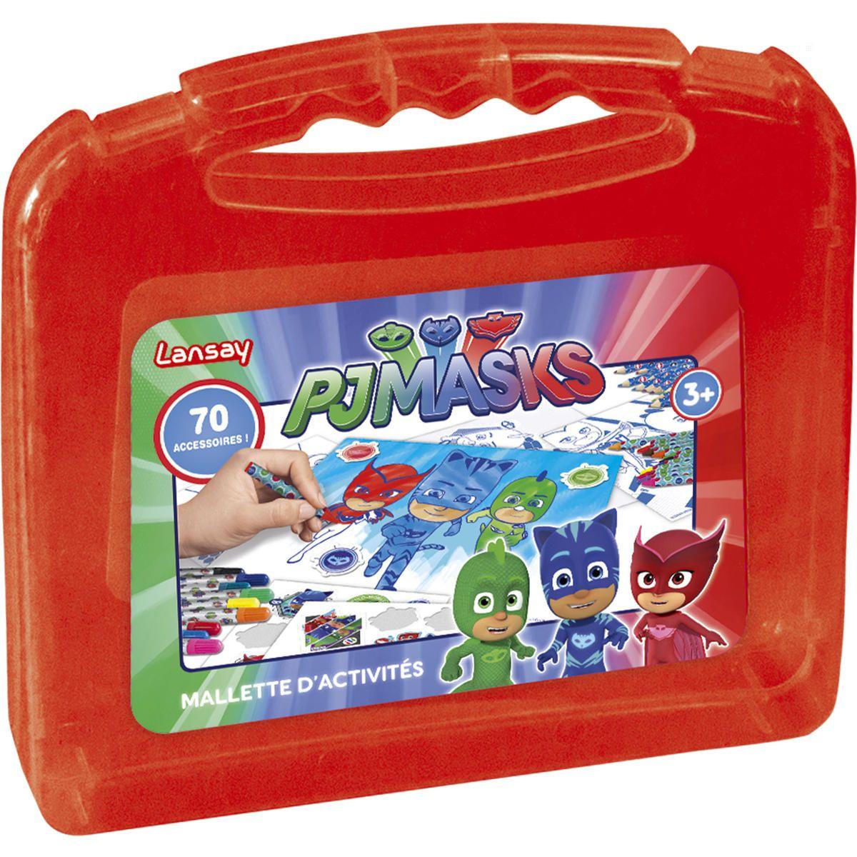 Mallette D Activites Pyjamasques Machines A Dessiner La Grande Recre