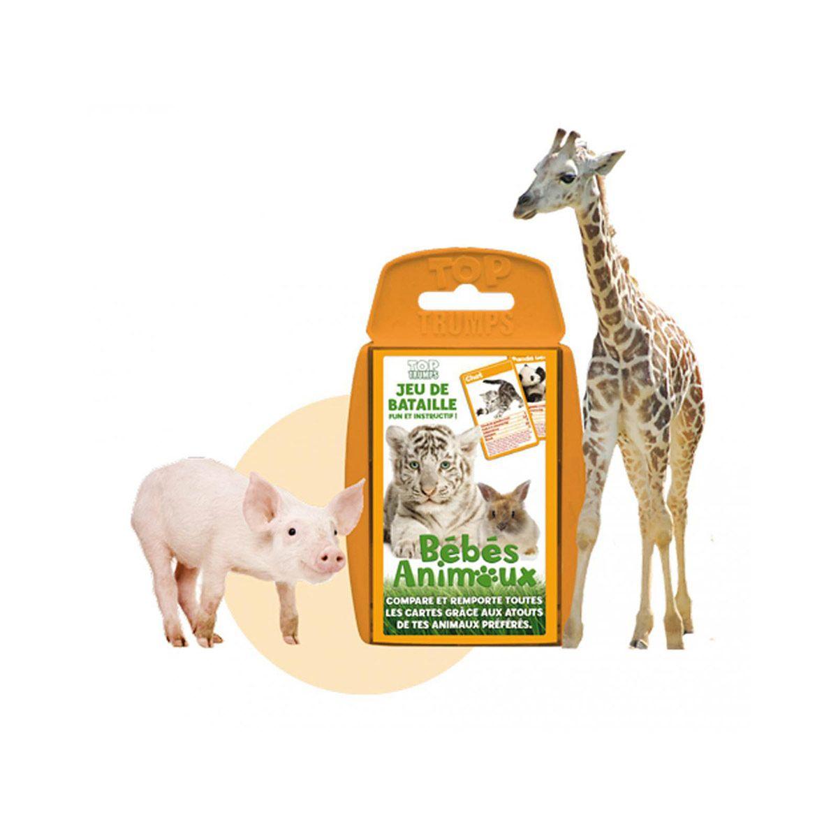 Top Trumps Bebes Animaux Cartes A Collectionner La Grande Recre