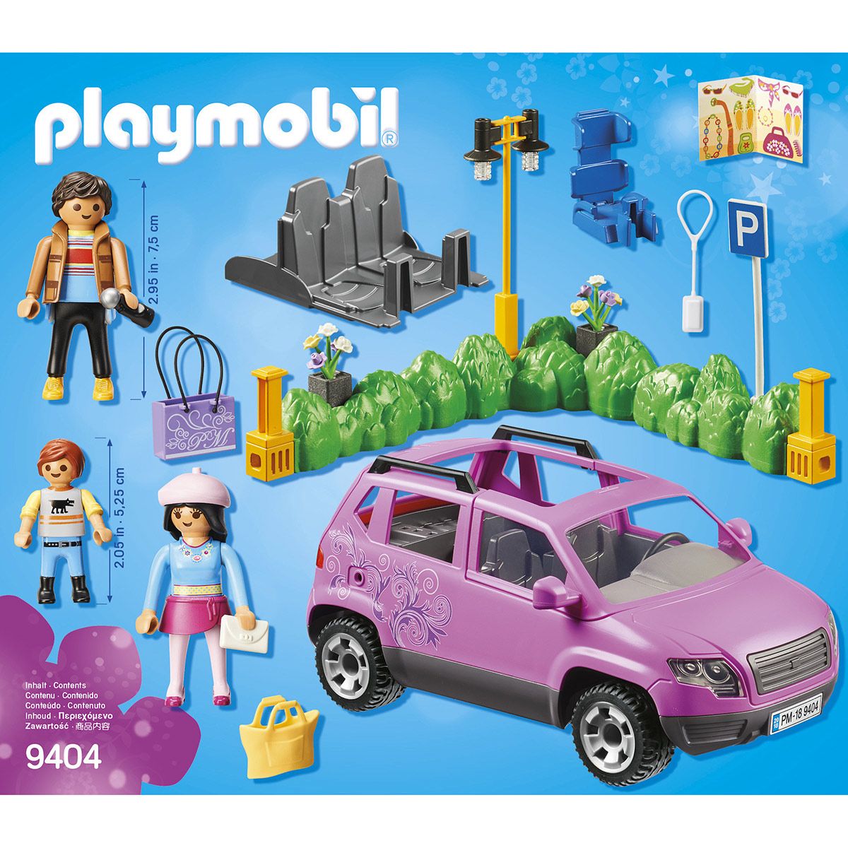 playmobil voiture famille