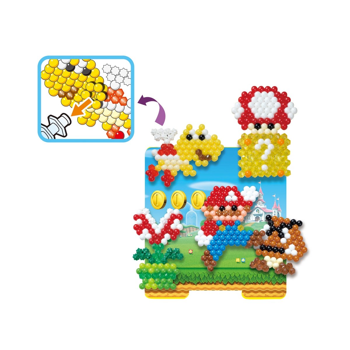Box Aquabeads Super Mario - La Grande Récré