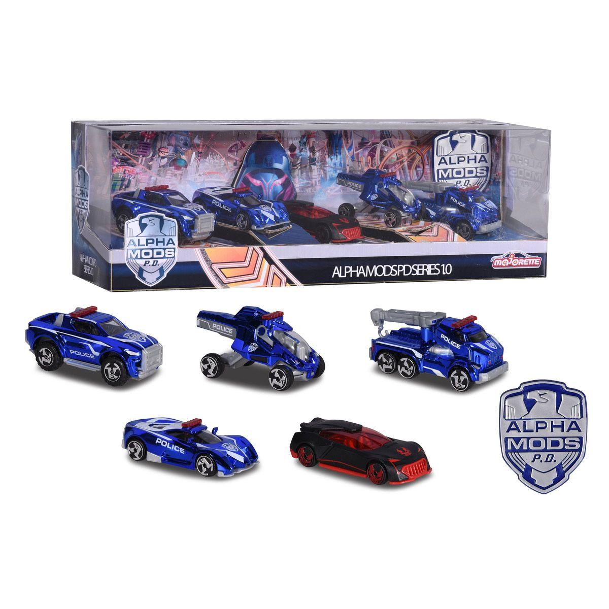 Coffret Majorette Alpha Mods P D Series 1 0 Petites Voitures