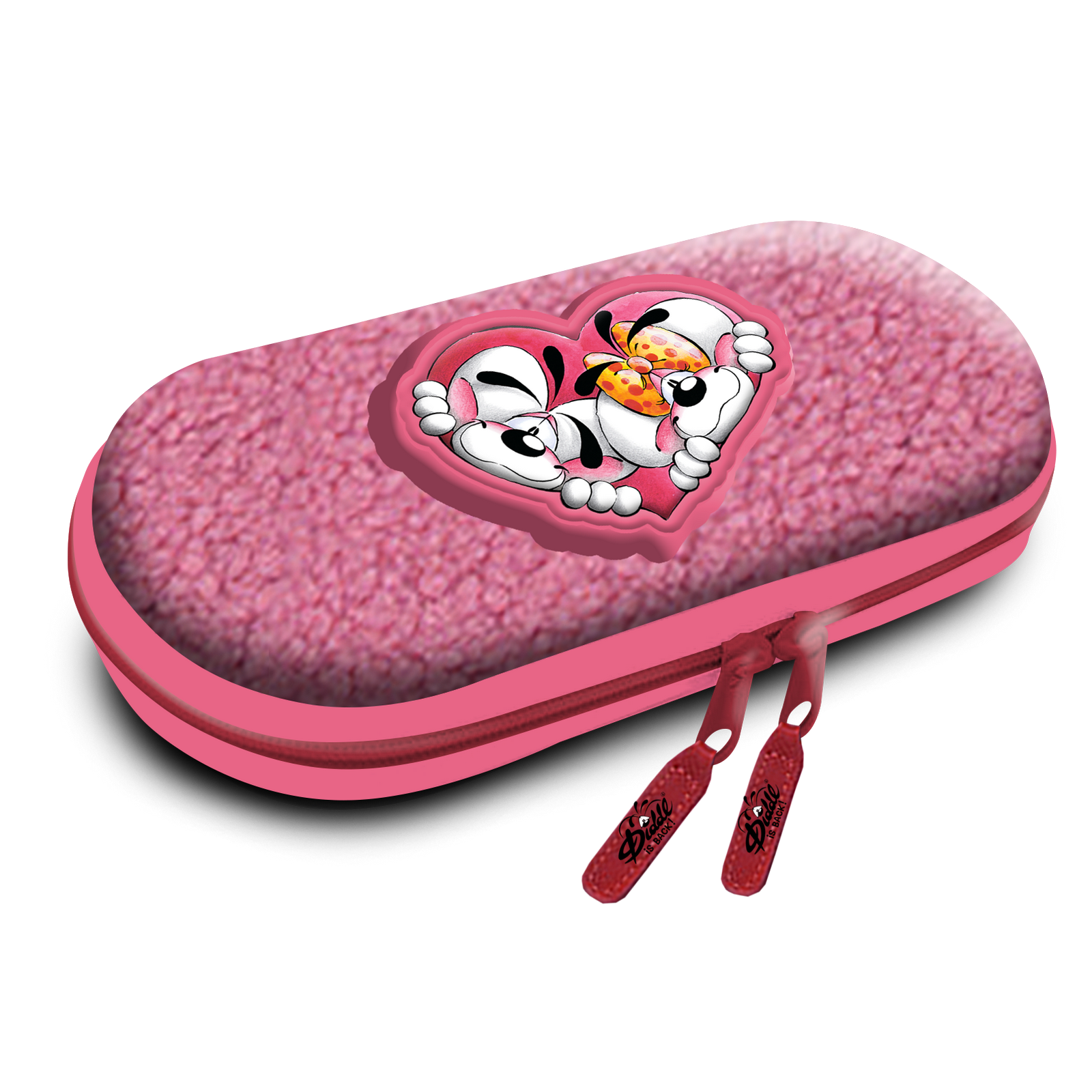 DIDDL - Trousse Peluche 3D Diddl - 20x10x6 Cm - Plumier Zippé