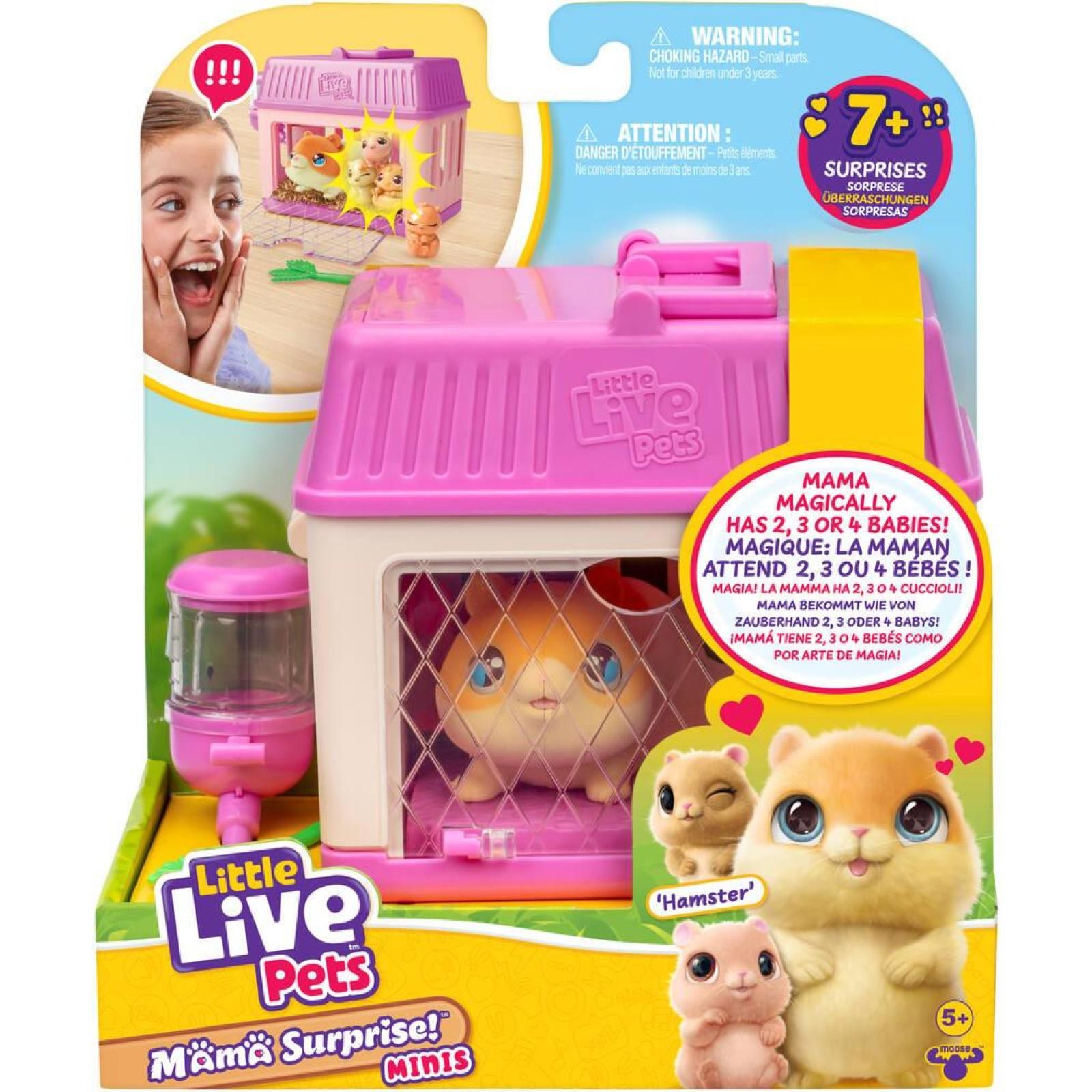 Animagic - Let's GLO Axolotl - Mascota Electrónica & Lumínica - Azul - para Niños a Partir de 4 Años - Juego Sensorial & Experiencia Táctil - Cuerpo Extensible - Flota & Brilla en El Agua