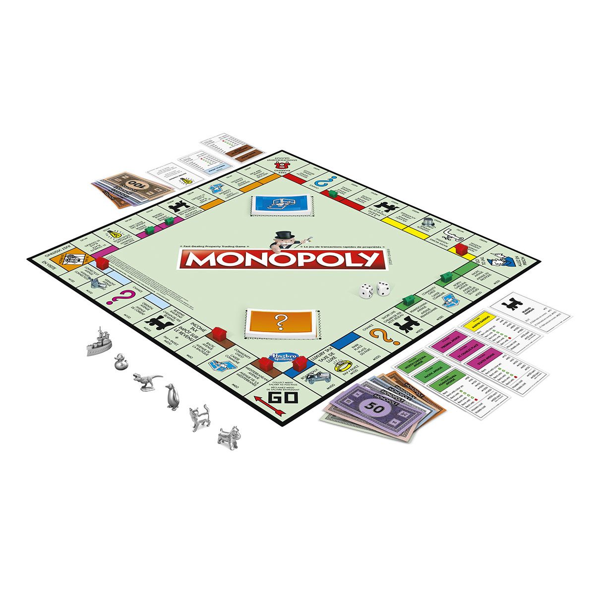 Monopoly classique MONOPOLY : le jeu à Prix Carrefour