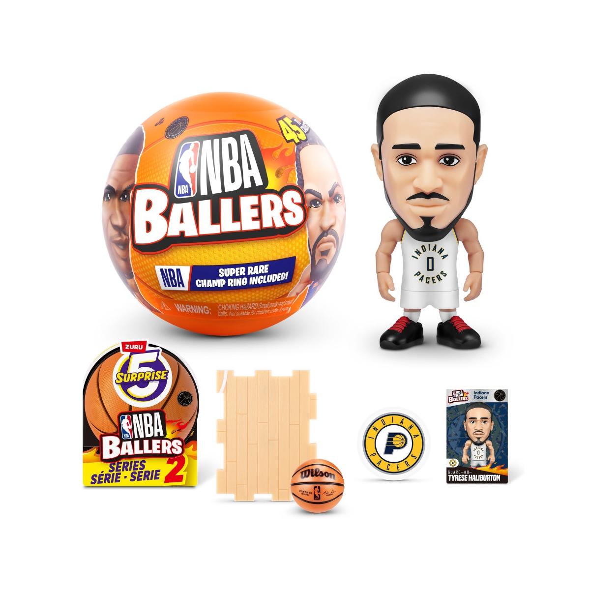 スポーツ NBA BALLERS JOUEURS Figurine surprise NBA Ballers - Série 2 Zuru : King Jouet France