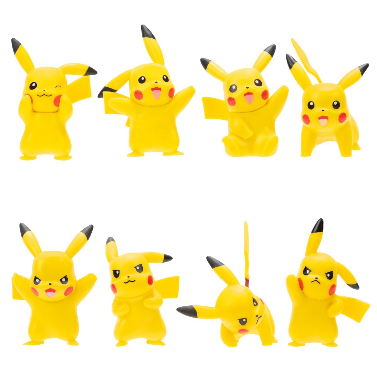 Coffret de 8 figurines Pikachu - Pokémon - La Grande Récré