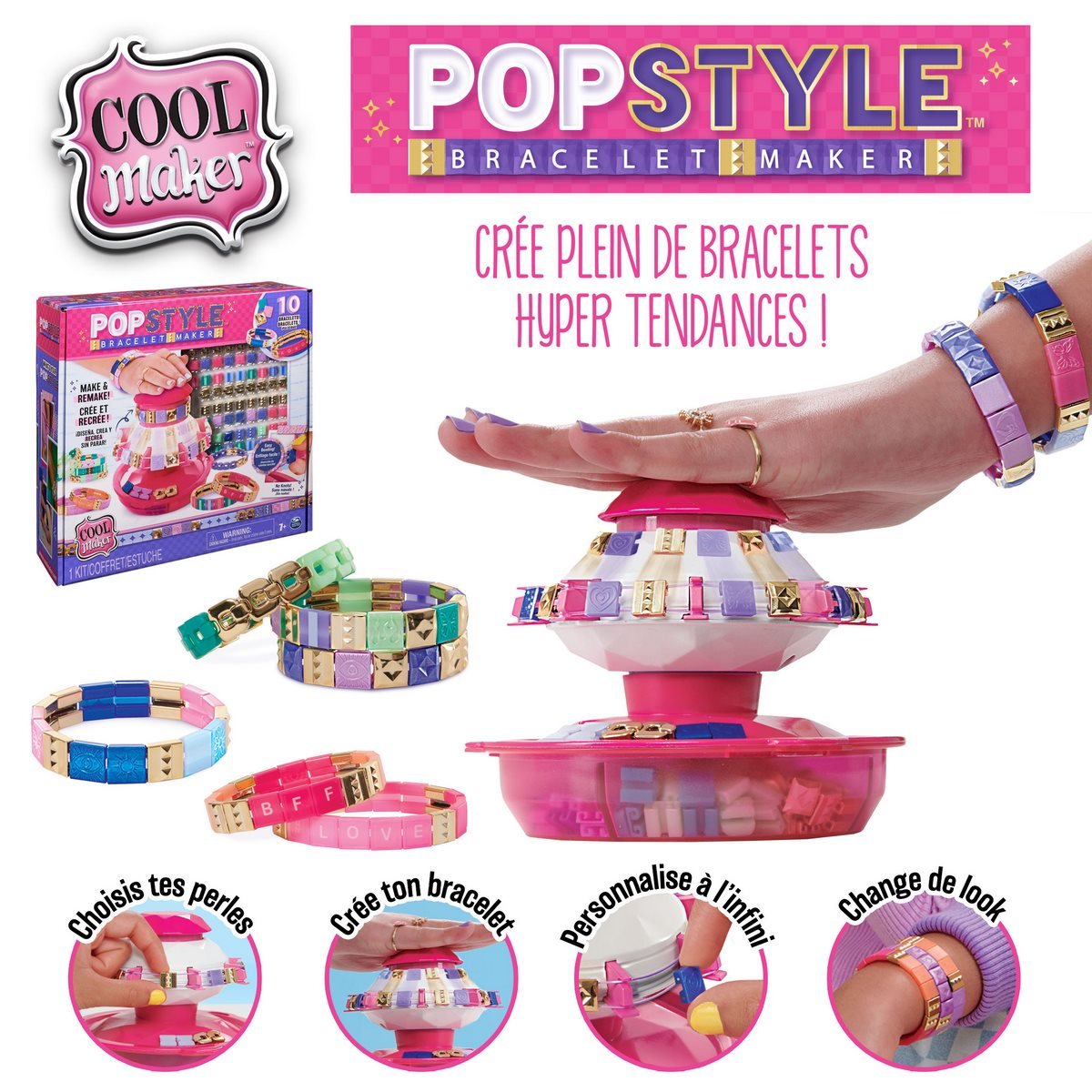 Pop Style machine à bracelets - Cool Maker - La Grande Récré
