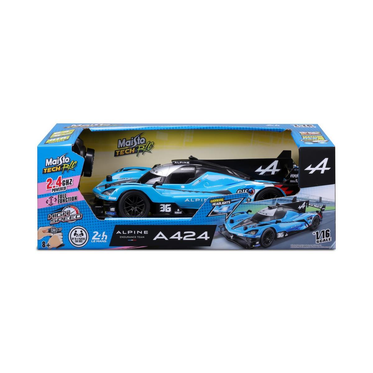 Alpine hypercar A424 voiture radiocommandee 2.4 ghz 1 16 La Grande Recre