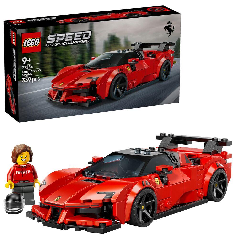 LEGO Speed Champions Ferrari SF90 XX Stradale Racing Car Multicolor 6