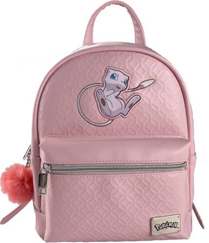 Sac Ms Monkey Rose à Pois – Peluche, Oreiller De Sieste Et Pochette En Maille