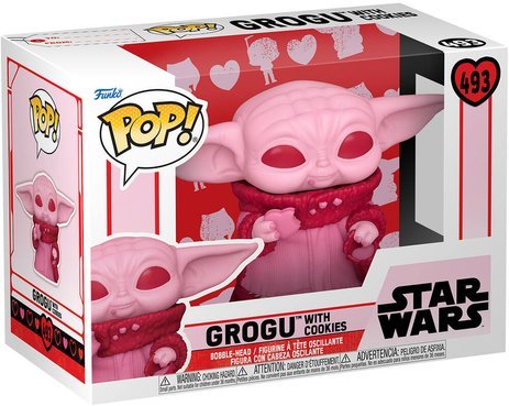 Figurine POP Bobble Gogru Star Wars Saint Valentin - La Grande Récré