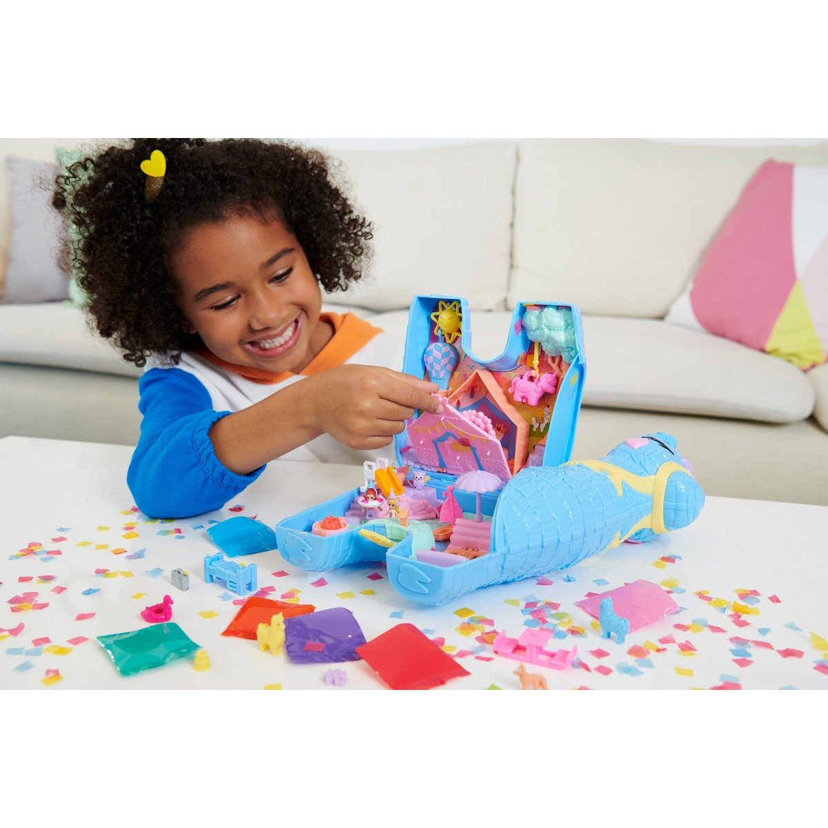 Polly Pocket-Mini-jouets-Coffret Aventures du Lama