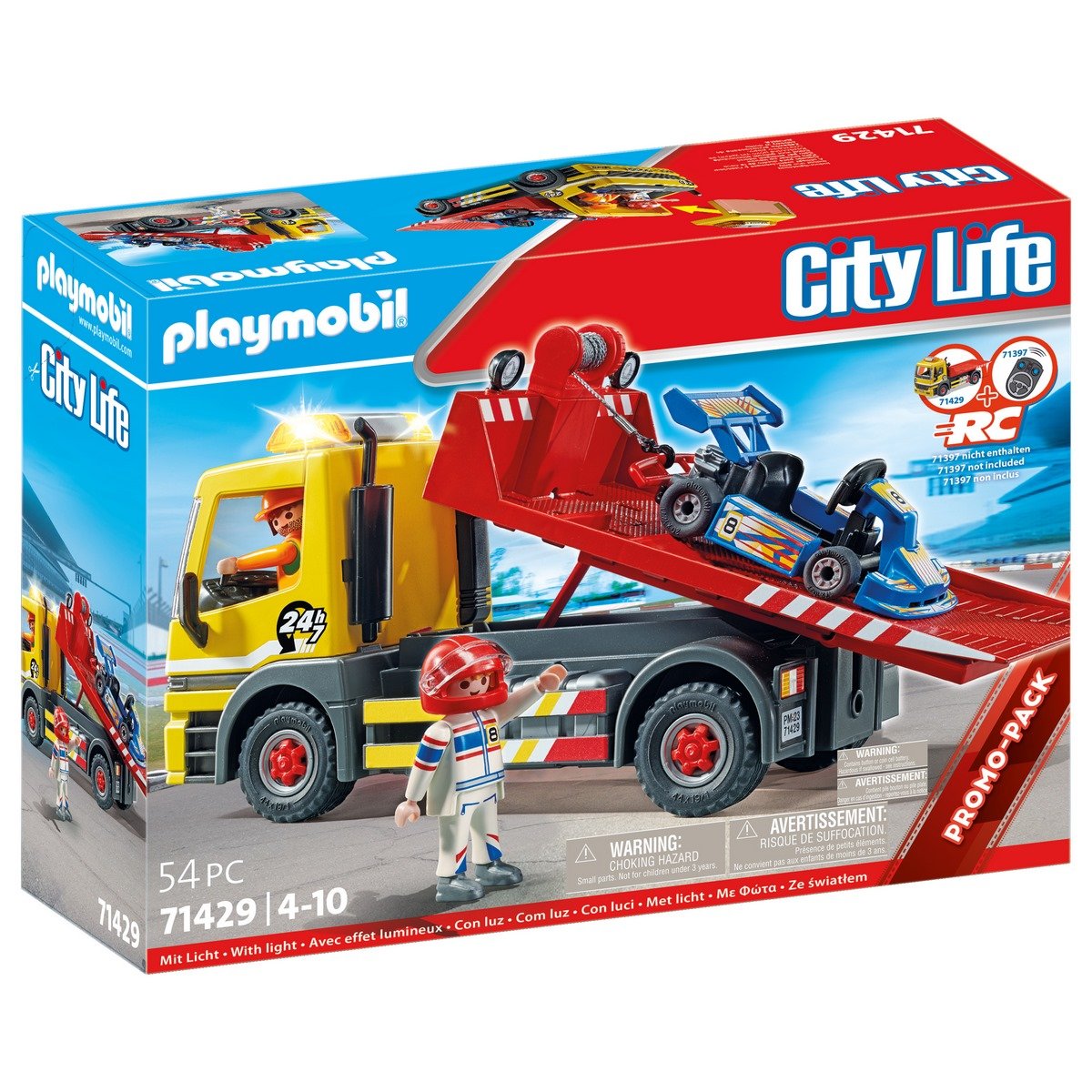 Dépanneuse avec quad Playmobil City Life 71429 - La Grande Récré