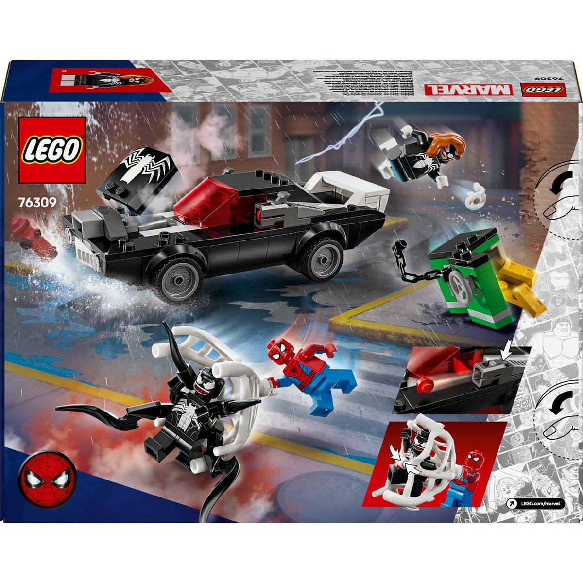 Lego Marvel Spider Man Sets 2021 Spider-Man Contre Le Bolide De