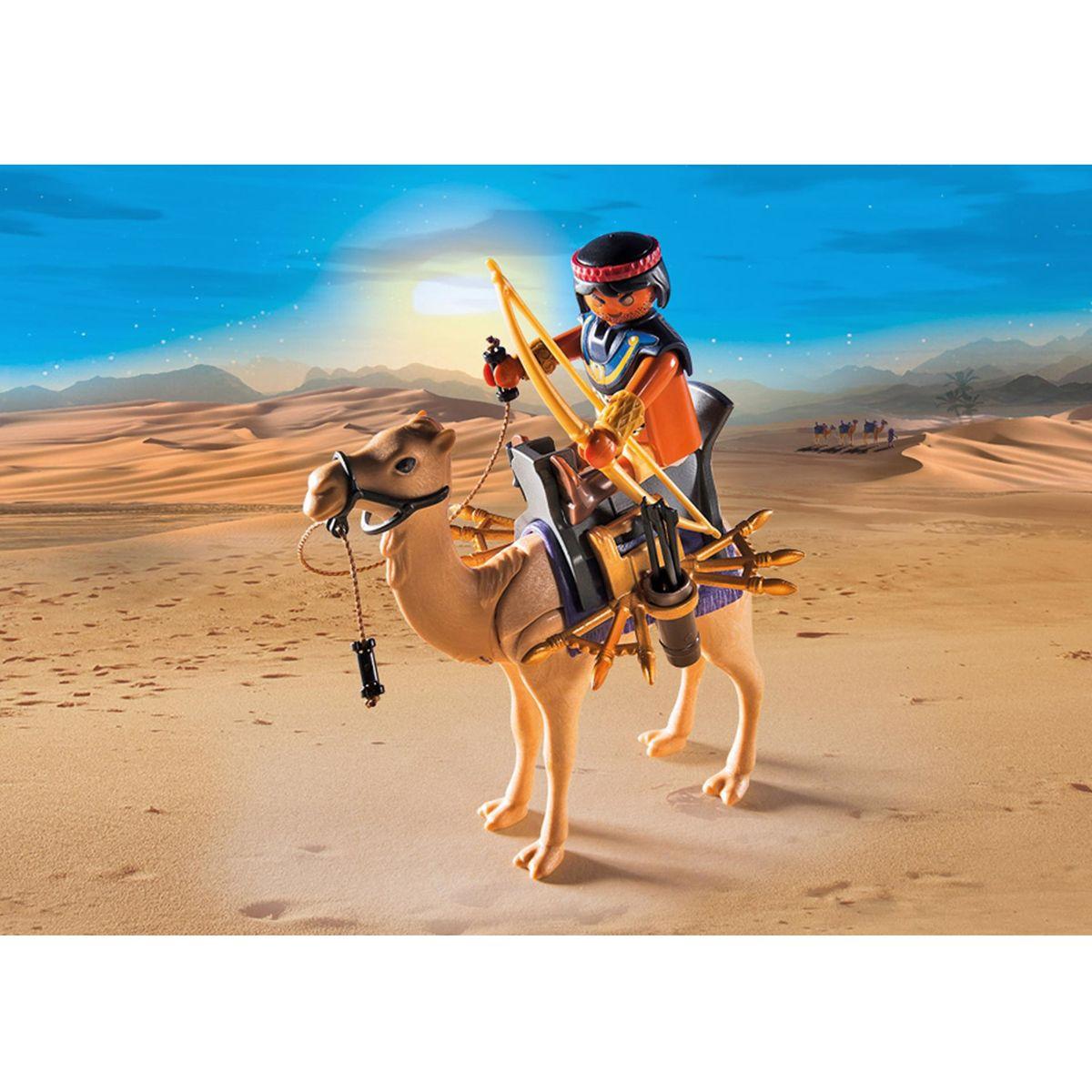 Combattant Egyptien Avec Dromadaire Playmobil History 53 Vehicules Et Figurines La Grande Recre