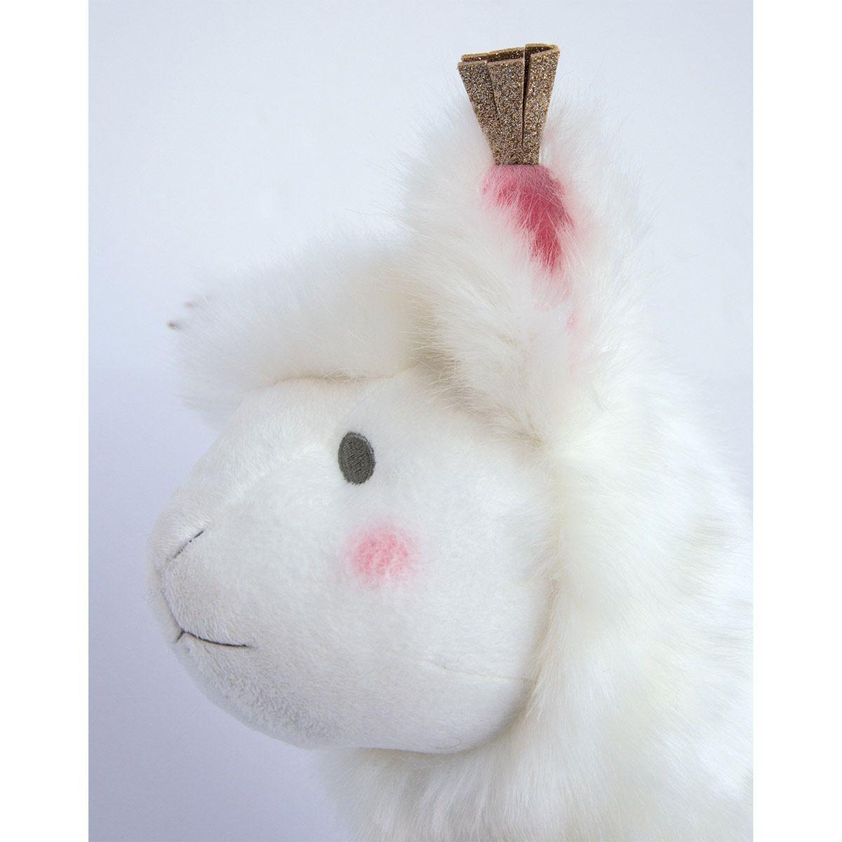peluche lama geante