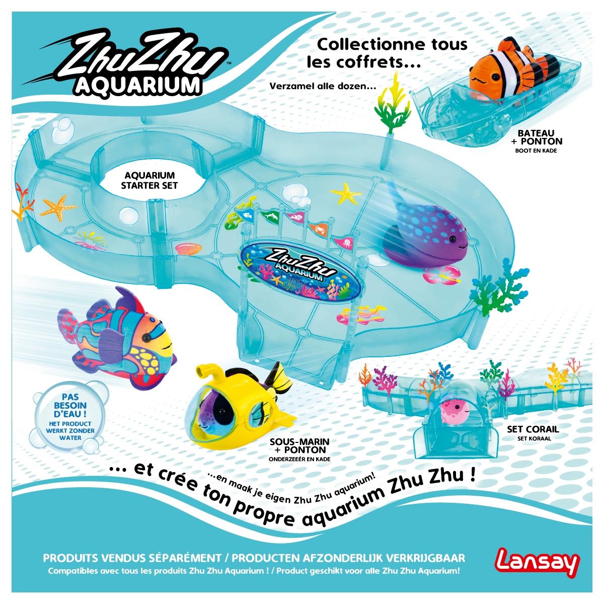 Lansay Zhu Zhu Aquarium Circuit Coquillage au meilleur prix sur