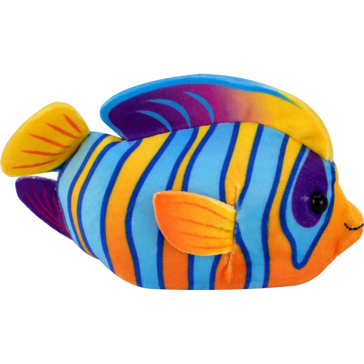 2 Poissons Robots Aquarium - Violet Et Orange - Nagent Dans 5 Directions, Changement De Couleur Dans L'eau, Jouet De Bain Réaliste