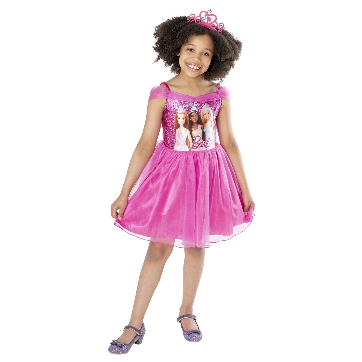 Déguisement luxe Barbie princesse taille s 3-4 ans - La Grande Récré