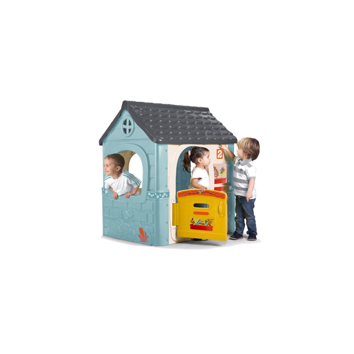 Cabane Enfant Exterieur FEBER Maison De Jeux Pour Enfants 2-6 Ans