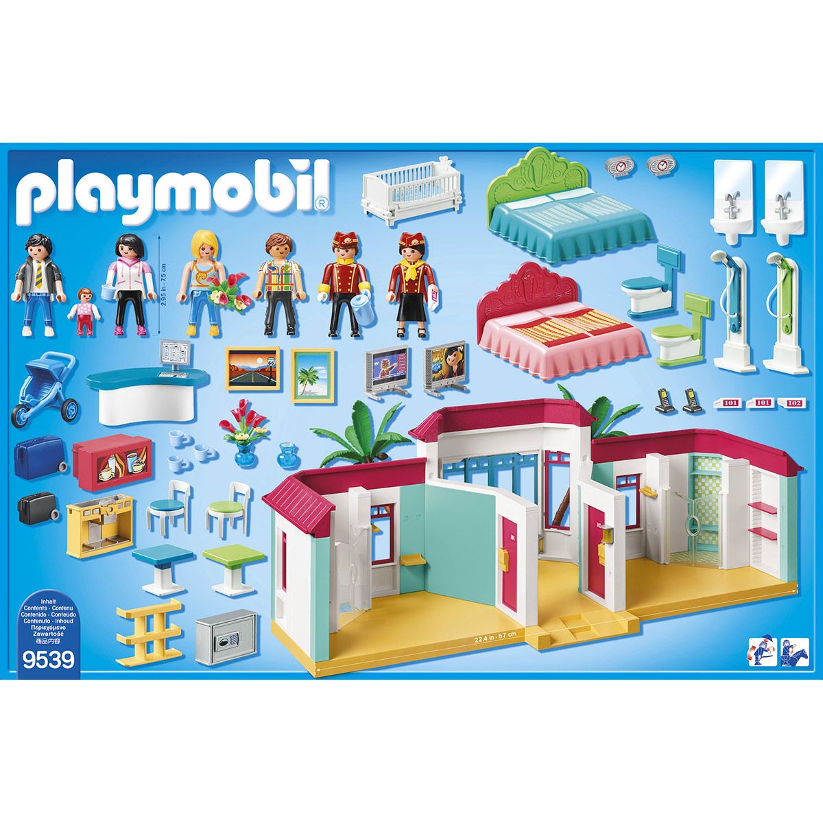 playmobil hôtel