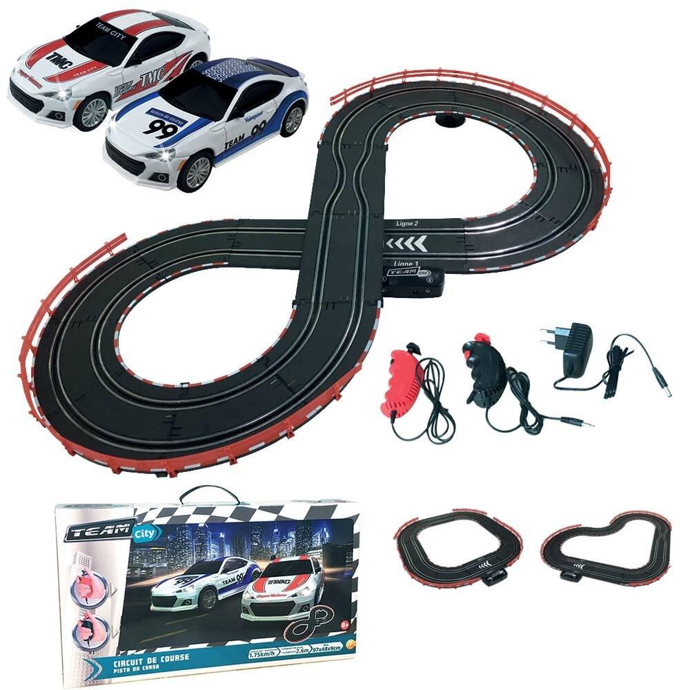 Circuit De Course Jouet Voiture De Course Électrique - Piste Complète Pour Voitures Télécommandées