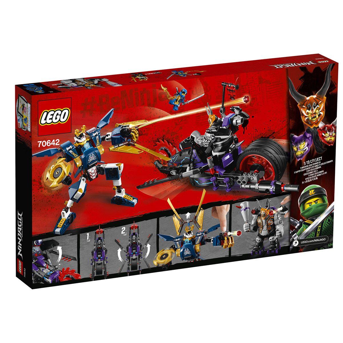 Killow contre le Samouraï X Lego Ninjago 70642 - Super héros, cinéma et  jeux vidéo - La Grande Récré