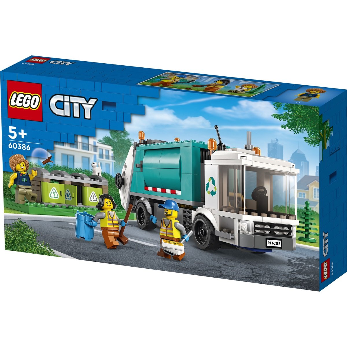 Le camion de recyclage Lego City 60386 - La Grande Récré