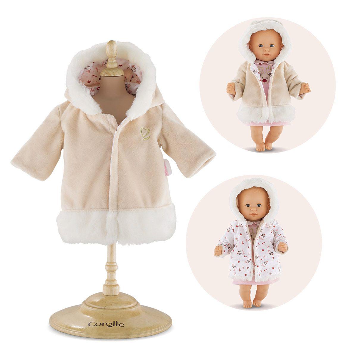 Manteau poupon 30 cm clearance