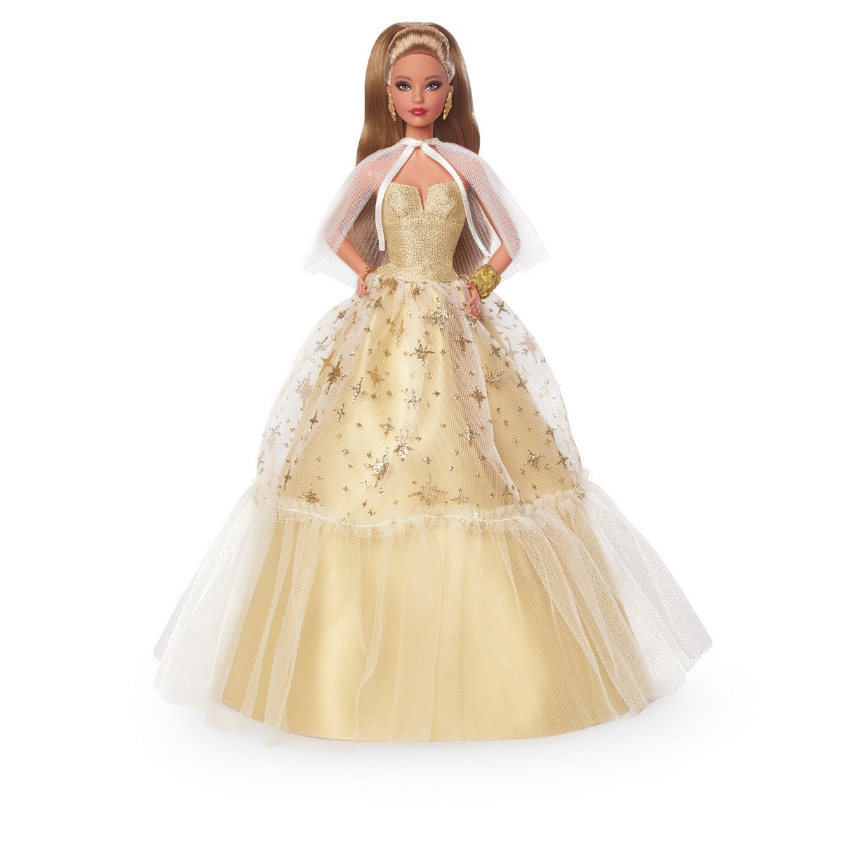 Barbie Joyeux Noël châtain 35e anniversaire - La Grande Récré