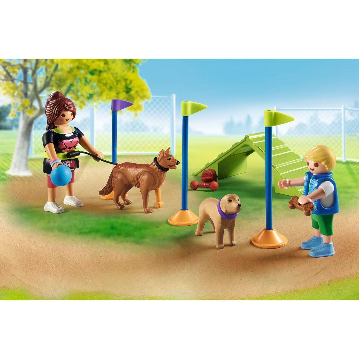 Figurine Playmobil Pâques 2020 Milka - Chien + Personnage - Neuf - Réf. 70371