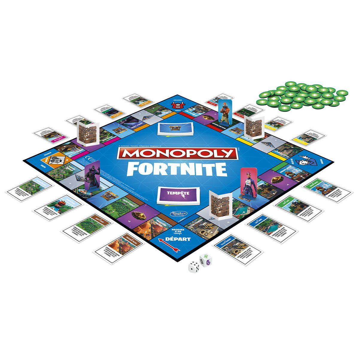 Monopoly Fortnite Jeux De Societe Et Puzzles La Grande Recre - 