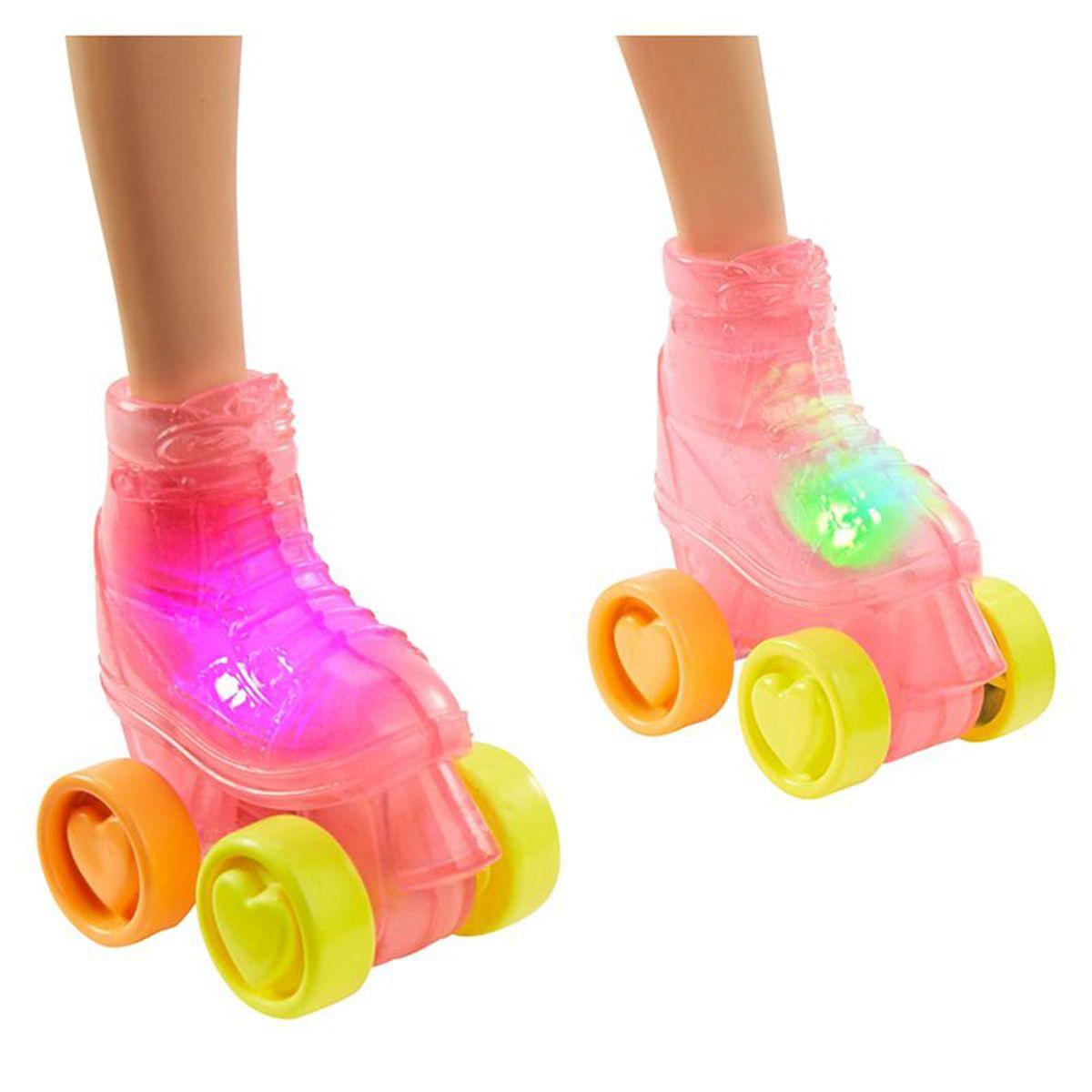 barbie rollers lumineux