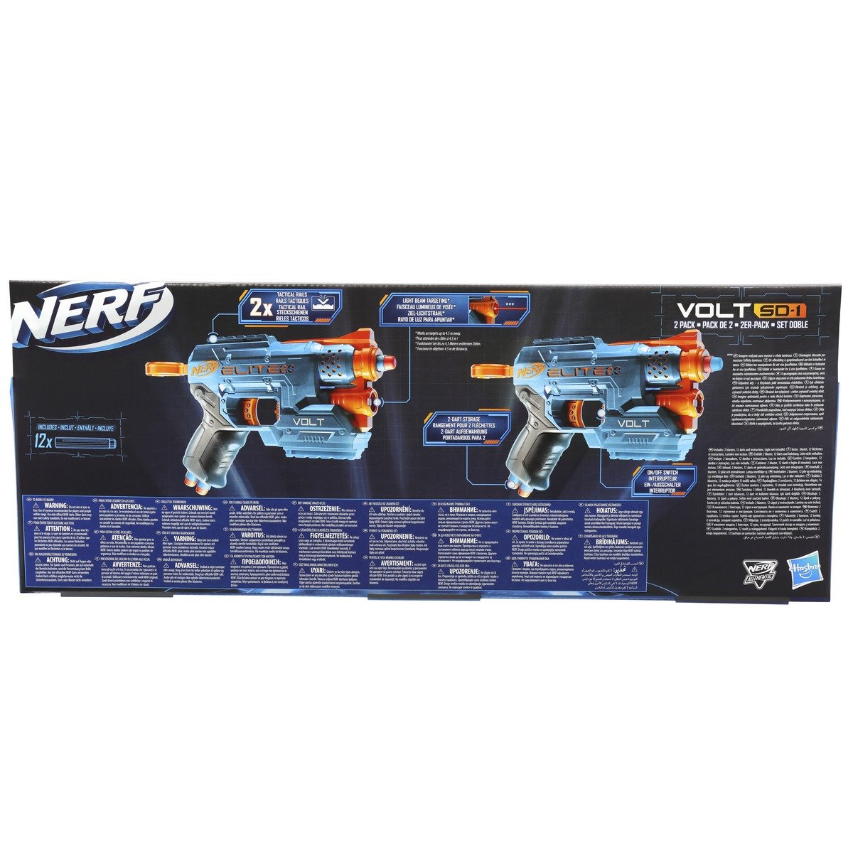 Pistolet Nerf Elite 2 Volt SD 1 Nerf : King Jouet, Nerf et jeux de