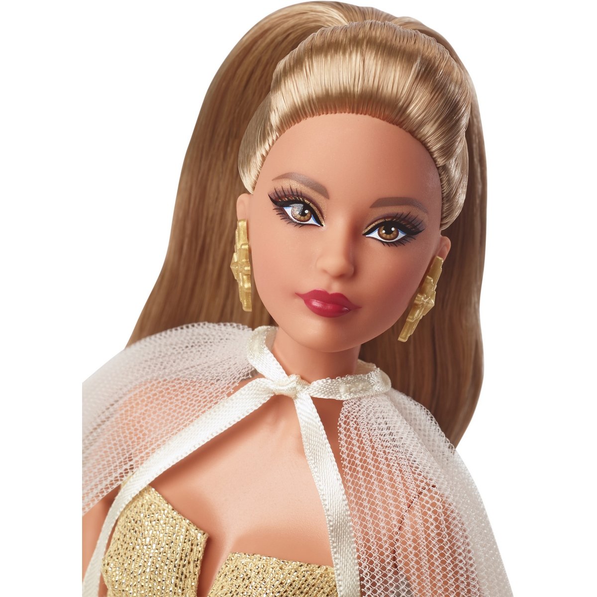 Barbie Joyeux Noël châtain 35e anniversaire - La Grande Récré