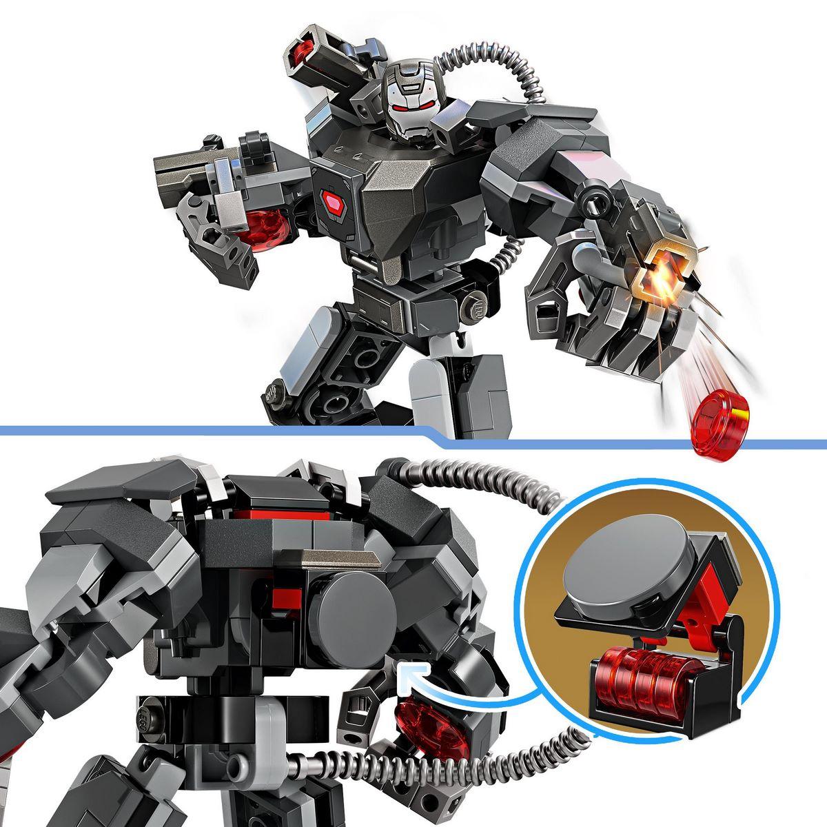 L armure robot de War Machine Lego Marvel 76277 La Grande Recre