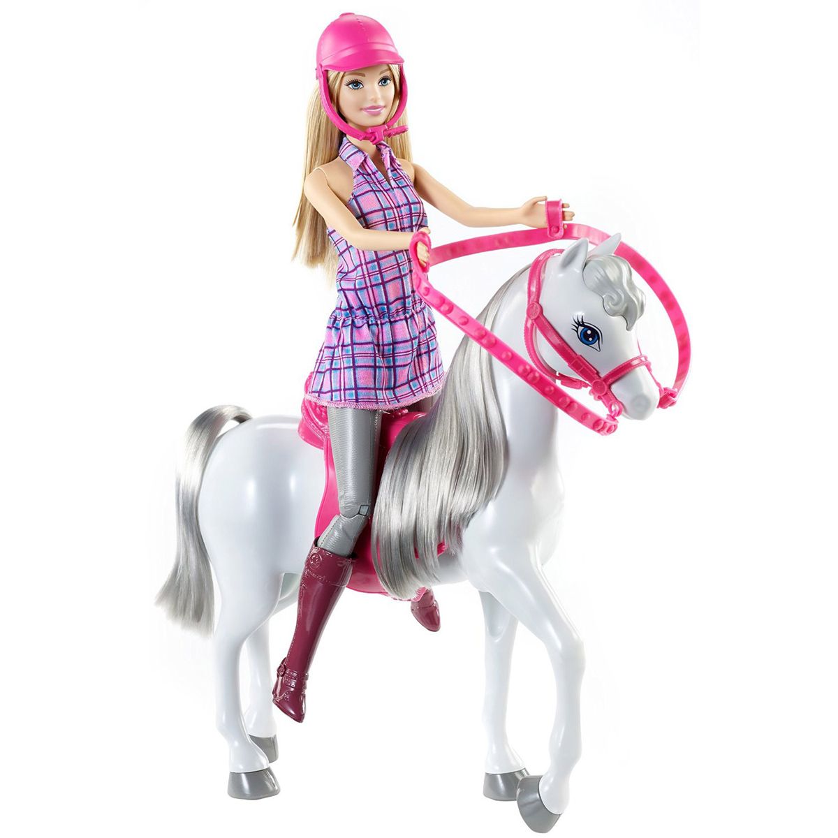 barbie et son cheval trotteur