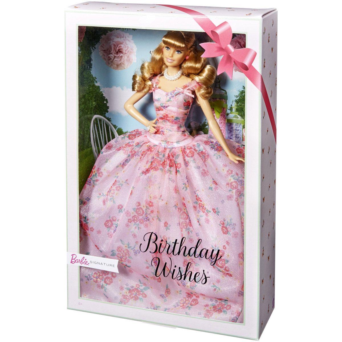 Poupee Mannequin De Collection Barbie Joyeux Anniversaire Poupons Et Poupees La Grande Recre