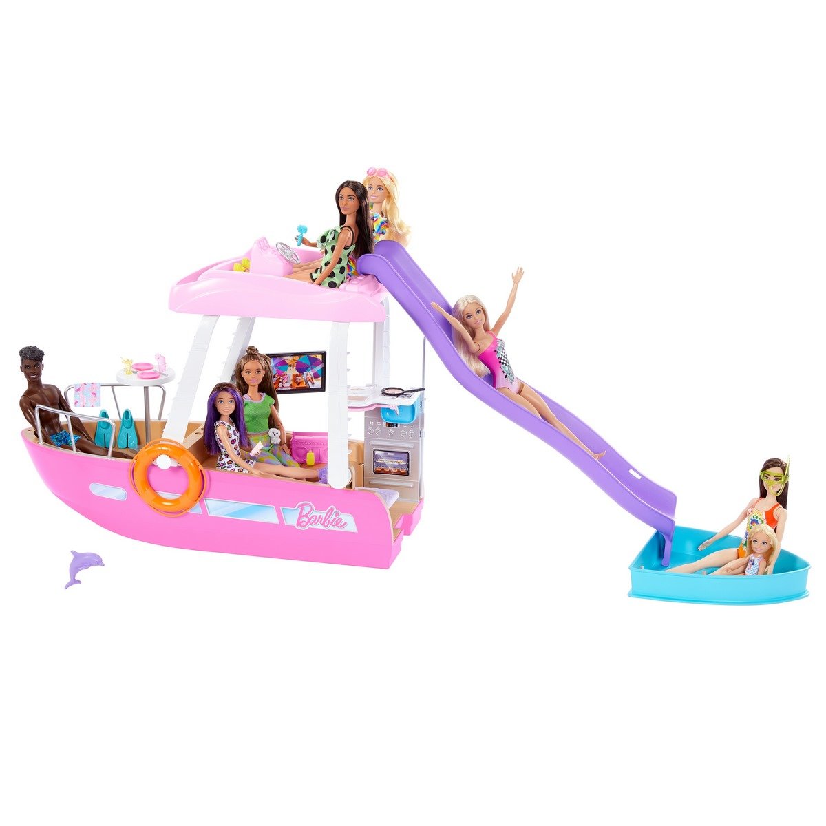 Coffret bateau Barbie Mermaid Power - La Grande Récré