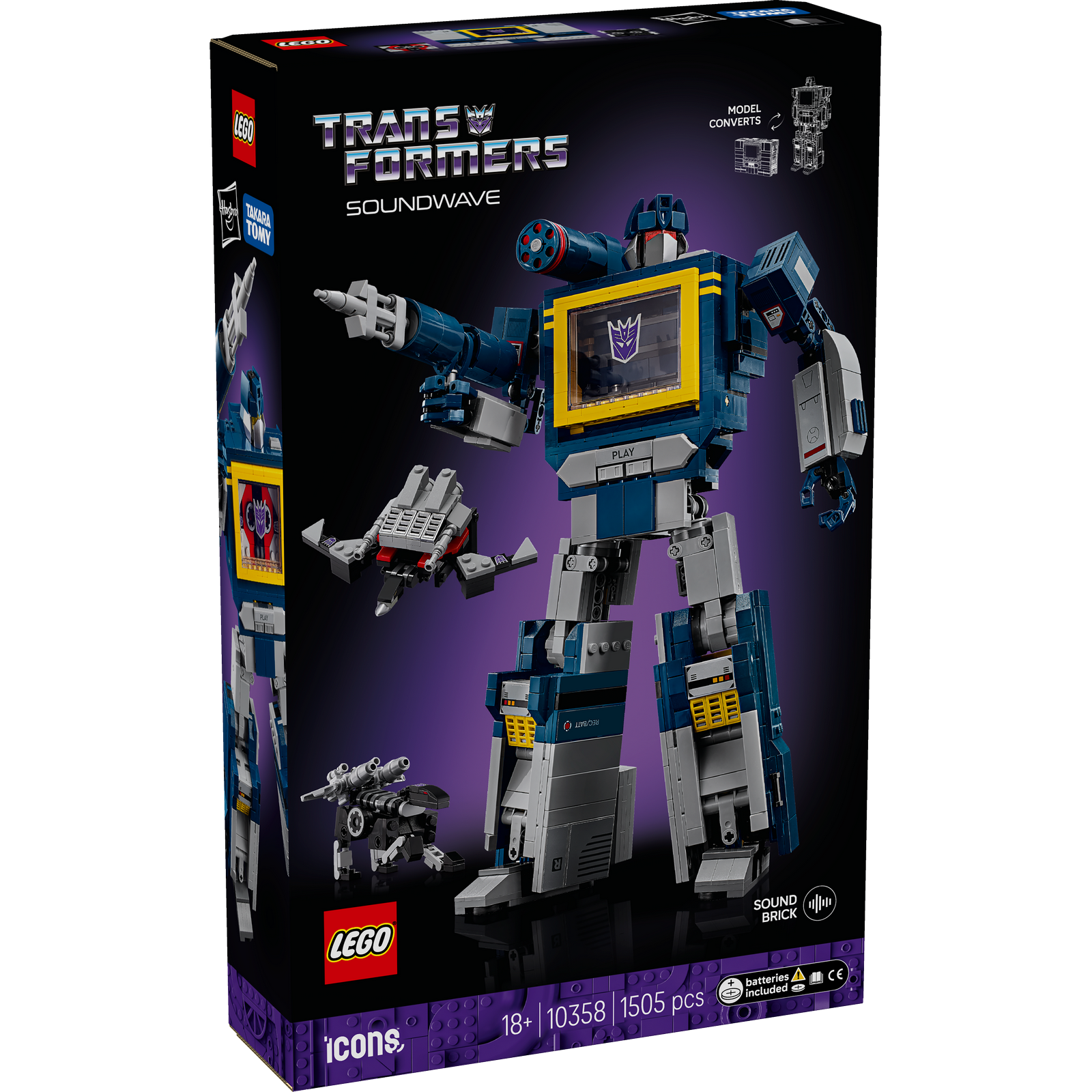 MC TOY - lot de 4 TRANSFORMERS - 1/66 - pour pièces ou à