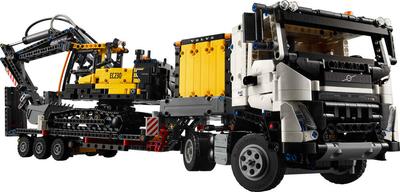 Camion Volvo FMX et pelleteuse électrique EC230 LEGO Technic 42175_La Grande Récrée_1