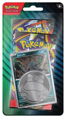 Pack 2 boosters + Piece Ronflex + Carte Zarude Pokemon_La Grande Récrée_1